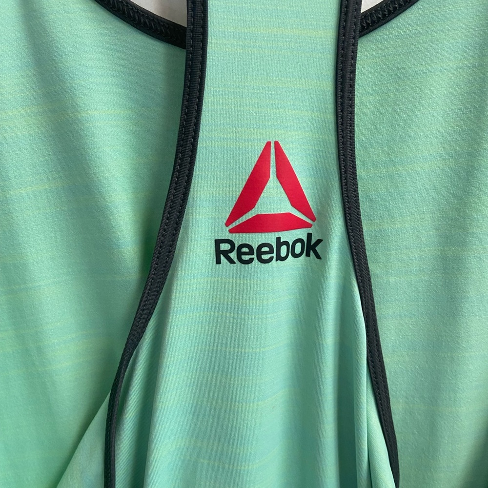 Reebok Large Light Green / Mint Razorback Tank Top - Picture 3 of 11